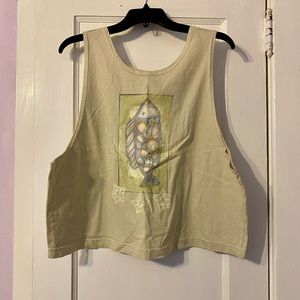 Blue Fish tan tank top.
